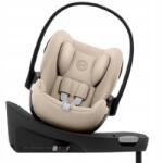 Cybex Könnyű összecsukható gyerekülés Cloud G3 & isofix forgó alap (Comf) Beige (523001171)