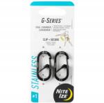 Nite Ize G-Series Dual Chamber #1 2Pack karabiner (094664050679)