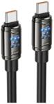 hoco. Cablu Incarcare Si Transfer Date Hoco U143 240W USB-C, Power Delivery 3.1, 1.2m, Negru (Vtk-Acc-11259)