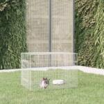vida XL Cușcă pentru iepuri, 78x54x54 cm, fier galvanizat