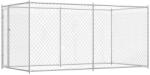 vidaXL Padoc pentru câini de exterior, 382 x 192 x 185 cm (145025)
