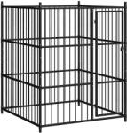 vidaXL Padoc pentru câini de exterior, 150 x 150 x 185 cm (145761)