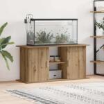 vidaXL Suport pentru acvariu, stejar artizanal, 121x41x58 cm, lemn stratificat (857283)