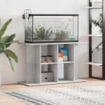vidaXL Suport pentru acvariu, gri beton, 100x40x60 cm, lemn stratificat (833587)