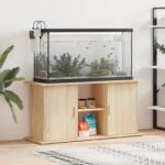 vidaXL Suport pentru acvariu, stejar Sonoma, 121x41x58 cm, lemn stratificat (833618)