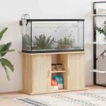 vidaXL Suport pentru acvariu, stejar Sonoma, 101x41x58 cm, lemn stratificat (833610)