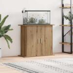 vidaXL Suport pentru acvariu, stejar artizanal, 81x36x73 cm, lemn stratificat (857279)