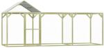 vidaXL Coteț pentru păsări, 4, 5 x 1, 5 x 2 m, lemn de pin tratat (278401)