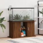 vidaXL Suport acvariu, stejar maro, 101x41x58 cm, lemn prelucrat (833614)