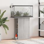 vidaXL Suport acvariu, gri sonoma, 75x36x72, 5 cm, lemn prelucrat (833653)