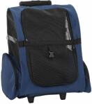 vida XL Cărucior pentru animale de companie 3 în 1, design albastru, 48x32x(57-106) cm, material Oxford