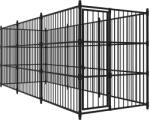 vidaXL Padoc pentru câini de exterior, 450 x 150 x 185 cm (170892)