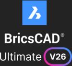 BricsCAD V26 Ultimate - abonament 3 ani (ULT-SU-SUB-NEW-NA-3Y)