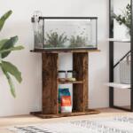 vidaXL Suport pentru acvariu, stejar afumat, 60x30x60 cm, lemn stratificat (833572)