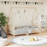 vidaXL Cadru de pat pentru copii, 80x160 cm, lemn masiv de pin - kidspaws - 615,88 RON