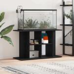 vidaXL Suport pentru acvariu, stejar negru, 100x40x60 cm, lemn stratificat (862150)