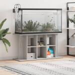 vidaXL Suport acvariu, gri sonoma, 120x40x60 cm, lemn prelucrat (833597)