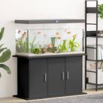 vidaXL Suport pentru acvariu, negru, 101x41x58 cm, lemn prelucrat (833632)