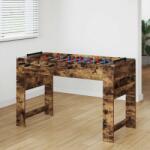 vidaXL Masă de Foosball Stejar fumuriu 125 x 60, 5 x 80 cm (858888)