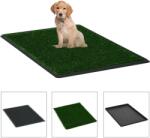 vidaXL Toaletă animale companie tavă & gazon artificial 76x51x3cm WC