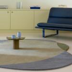 Brink & Campman gyapjú szőnyeg Element Chad grey-green 087704 - 140 x 165 cm