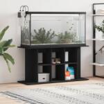vidaXL Suport pentru acvariu, negru, 120x40x60 cm, lemn prelucrat (833592)