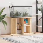 vidaXL Suport pentru acvariu, stejar Sonoma, 100x40x60 cm, lemn stratificat (833586)