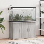 vidaXL Suport acvariu, gri sonoma, 101x41x58 cm, lemn prelucrat (833637)