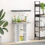 vida XL Suport pentru acvariu, alb, 60x30x60 cm, lemn prelucrat