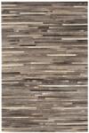Asiatic bőr szőnyeg gaucho dark grey stripe - 120 x 170 cm