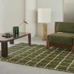 Brink & Campman kétoldalas gyapjú szőnyeg Craft Jack hunter green 149407 - 160 x 230 cm