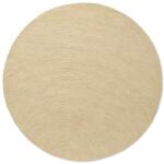 Brink & Campman gyapjú körszőnyeg Decor Echo round sand 089701 - 160 x 230 cm