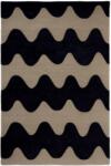 Marimekko gyapjú szőnyeg unikko lokki black 133905 - 70 x 245 cm