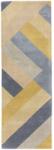 Asiatic gyapjú szőnyeg reef big zig ochre grey rf02 - 66 x 200 cm