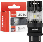 AMiO Bec LED LumiTec 3157 P27/7W 12V FULL CANBUS alb 1 buc. AMIO-04691 (AX_04691)