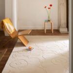 Marimekko gyapjú szőnyeg piirto unikko natural white 133701 - 250 x 350 cm