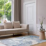 Ted Baker pamut szőnyeg landscape toile light blue 162608 - 200 x 280 cm