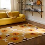 Marimekko gyapjú szőnyeg unikko honey 132406 - 170 x 240 cm