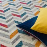 Asiatic műszálas szőnyeg colt chevron multi cl06 - 160 x 230 cm