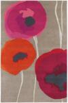 Sanderson gyapjú szőnyeg Poppies red-orange 045700 - 250 x 350 cm