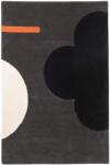 Orla Kiely gyapjú szőnyeg geo flower graphite 060605 - 200 x 280 cm
