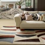 Harlequin gyapjú szőnyeg Torillo cornflower walnut 143905 - 170 x 240 cm