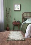 Asiatic műszálas modern szőnyeg kuza border green ku03 - 80 x 150 cm