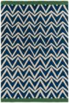 Scion Living kültéri műszálas szőnyeg dhurrie blue 426318 - 250 x 350 cm
