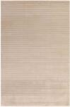 Asiatic műszálas modern szőnyeg kuza plain stripe beige ku21 - 160 x 230 cm