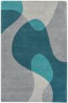 Asiatic gyapjú szőnyeg matrix arc teal 57 - 160 x 230 cm