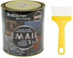 Breckner Germany Vopsea email anticoroziva 3 în 1 negru 750g pentru metal Breckner (BK00200)