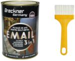 Breckner Germany Vopsea anticoroziva 3 in 1 pentru metal, maro ciocolatiu mat, 2 kg, Breckner Germany (BK00305)
