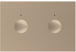 LIVOLO Intrerupator dublu touch Livolo standard Italian, auriu, serie noua (C9-VL-FC2-3AP)