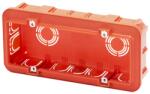 Gewiss Doza incastrata Gewiss GW 24406 ST, 6 module, compatibila Livolo (GW24406)